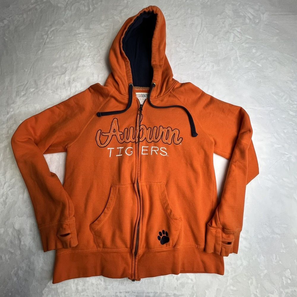 Pressbox Orange Auburn Tigers Hoodie